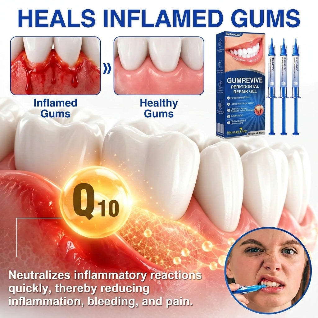 🦷Solaroza® GumRevive periodontal repair gel💧