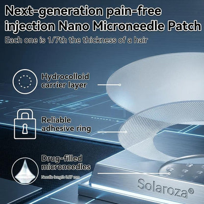 ⚡Official Store | 🍋 Solaroza® Moringa & Berberine 15-IN-1 Advanced Nano Microneedle Patch