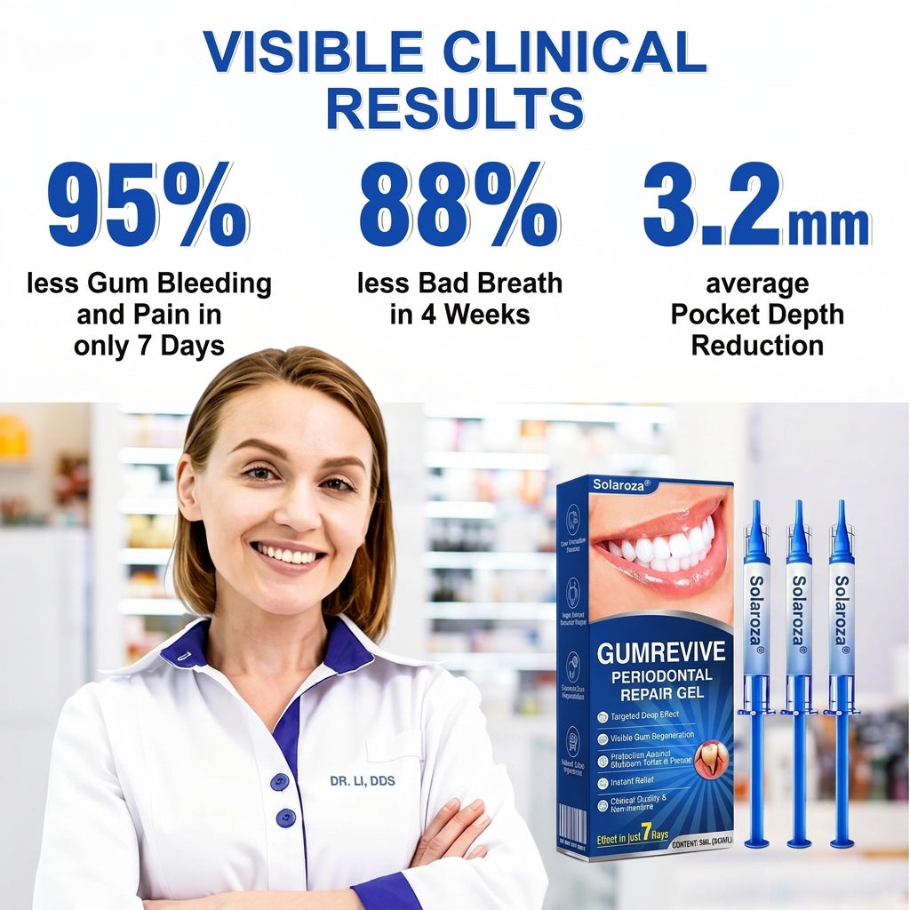 🦷Solaroza® GumRevive periodontal repair gel💧